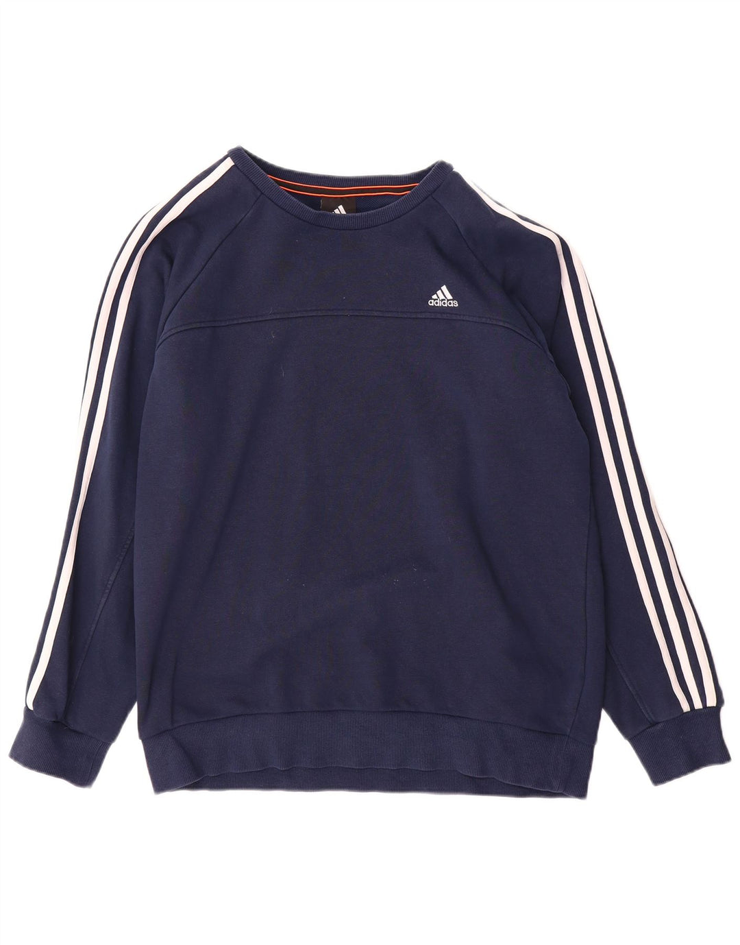 Adidas Climalite Sweatshirt Jumper Grand Bleu Marine Coton