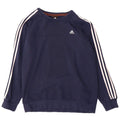 Adidas Climalite Sweatshirt Jumper Grand Bleu Marine Coton