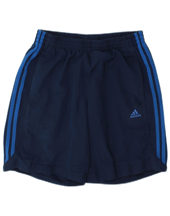Adidas Short de sport pour homme Petit bleu marine Polyester
