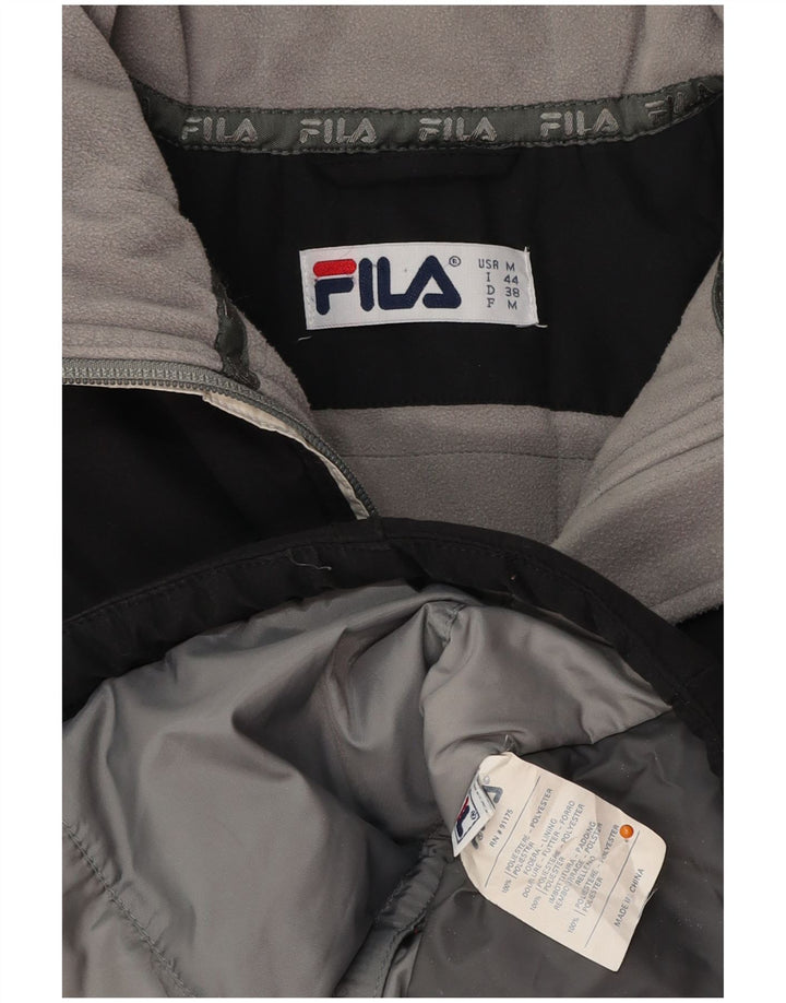 FILA Veste matelassée Femme IT 44 Polyester Noir Moyen