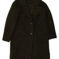 Marks & Spencer Manteau coupe ample pour femme UK 12 Vert moyen Polyester