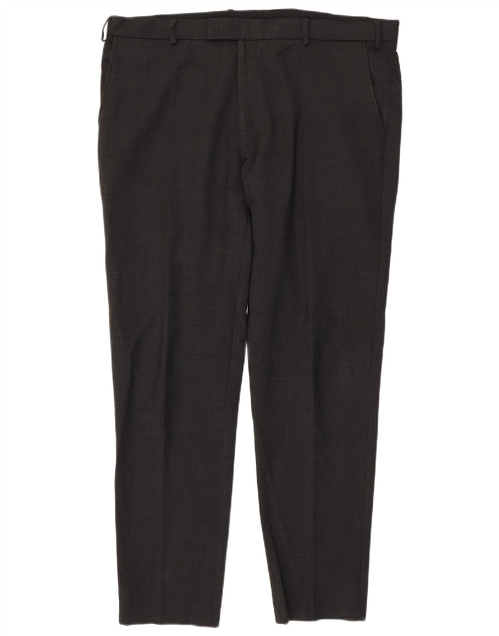 Marks & Spencer Pantalon de costume slim coupe ajustée pour homme W40 L33 Gris laine