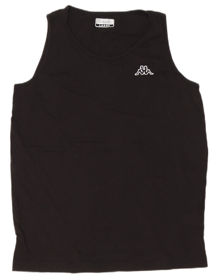Kappa Débardeur Homme Grand Noir Coton