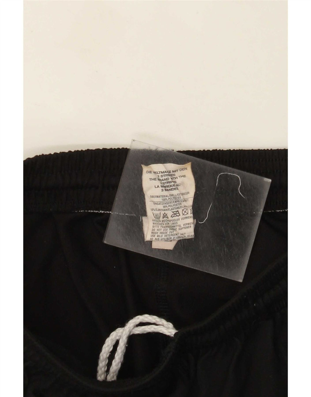 Adidas Pantalon de survêtement pour homme Large Noir Polyester
