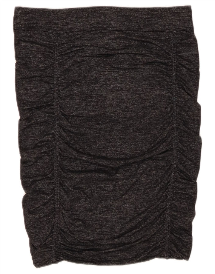 Jupe Femme Athleta Petite W28 Nylon Moucheté Gris