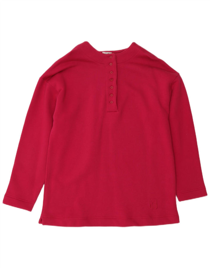 Benetton Sweat-shirt pour femme UK 44 Rose moyen