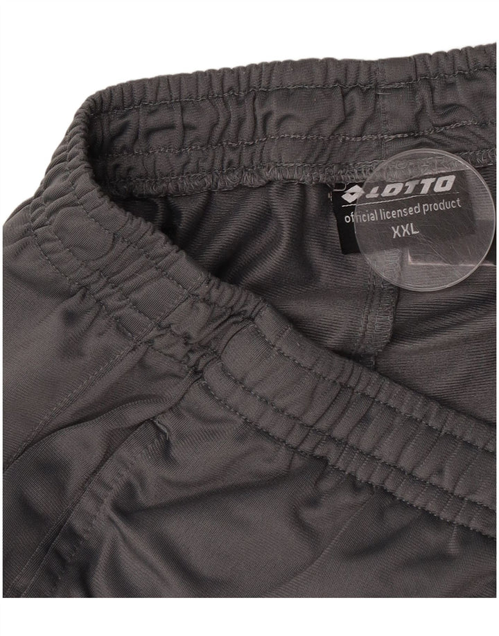 Lotto Pantalon de survêtement pour homme Joggers 2XL Gris Polyester