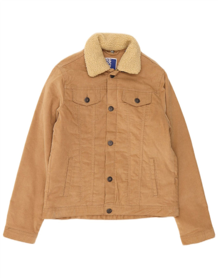 Jack & Jones Veste en Velours Côtelé Garçon 13-14 ans Beige Coton