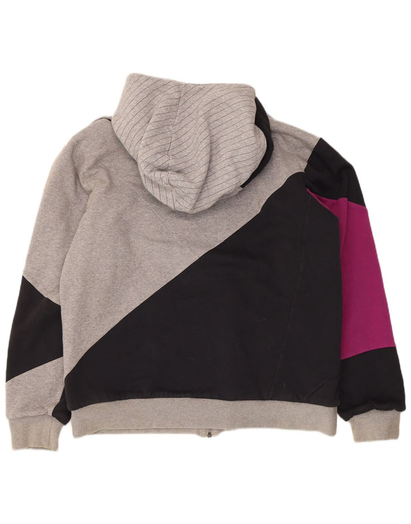 Nike Pull à capuche zippé pour homme UK 42/44 Large Multicolore Colourblock