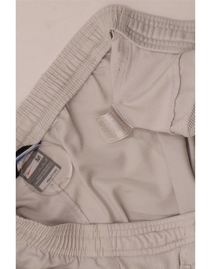 Nike Short de sport pour homme en polyester blanc moyen