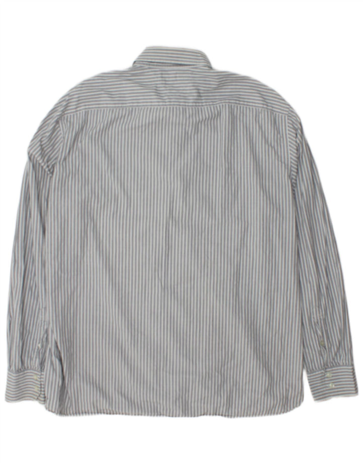 Tommy Hilfiger Chemise Homme 2XL Gris Rayé Coton
