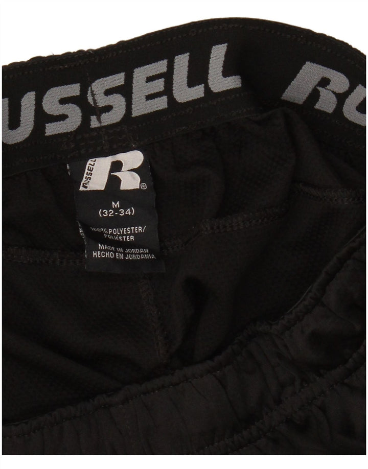 RUSSELL ATHLETIC Short de sport Dri-Power pour homme en polyester noir moyen