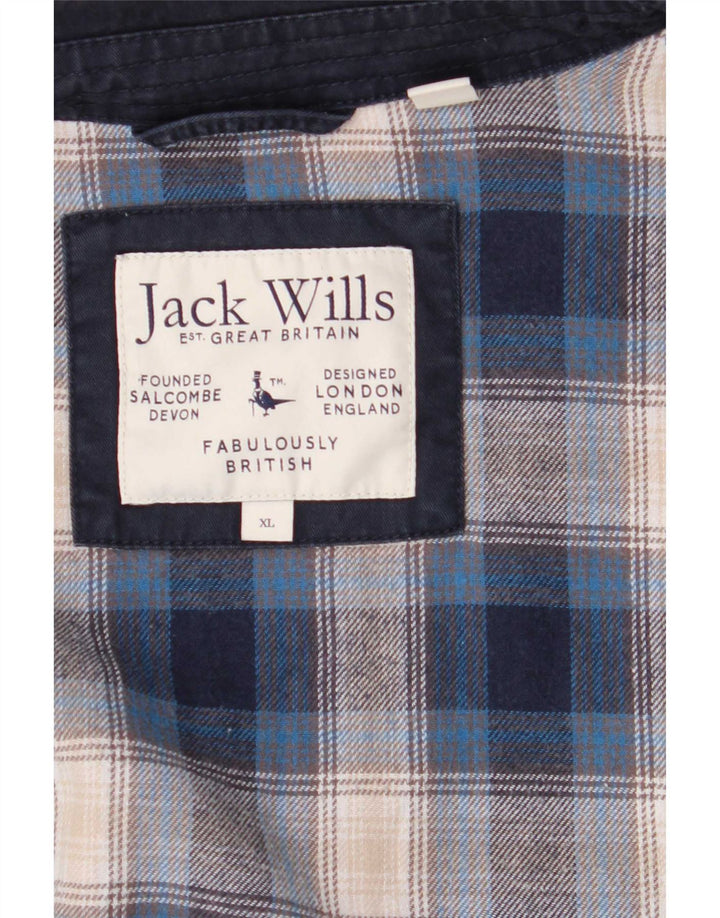 Jack Wills Veste Bomber Homme UK 42 XL Bleu Marine