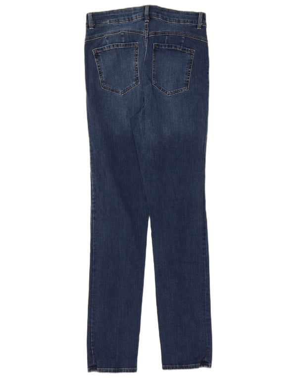 Marks & Spencer Jeans Lift Slim pour femme UK 10 Small W28 L30 Bleu Coton
