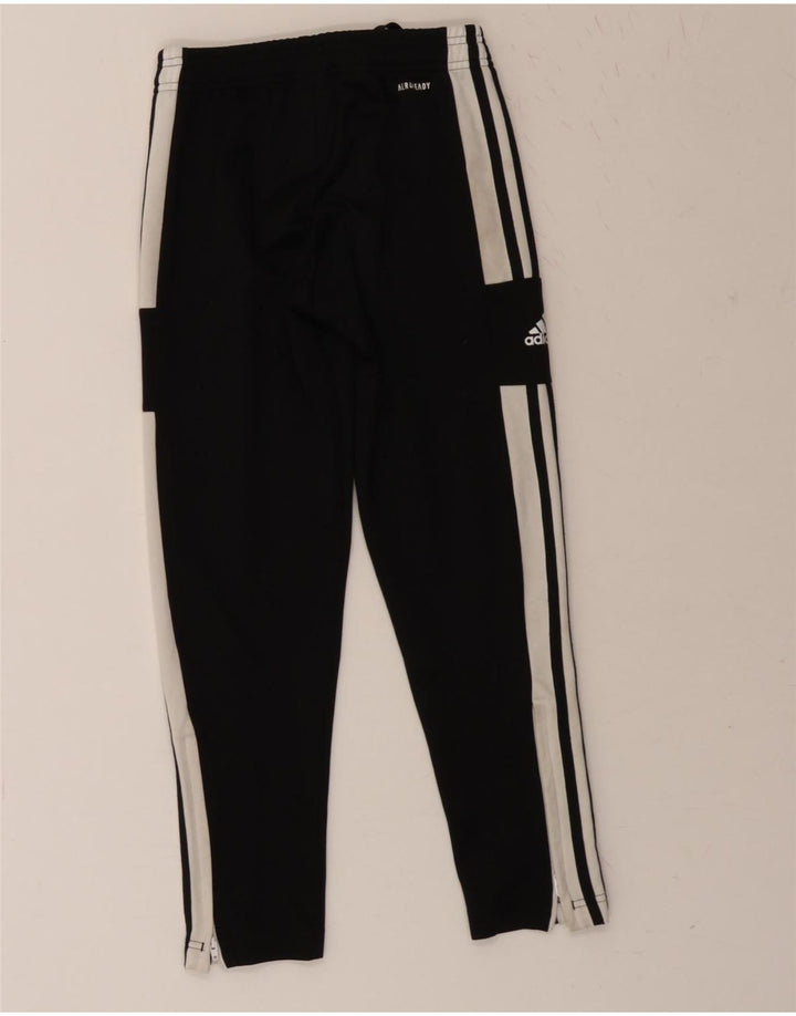 ADIDAS Boys Graphic Tracksuit Trousers 9-10 Years  Black Polyester Vintage Adidas and Second-Hand Adidas from Messina Hembry 