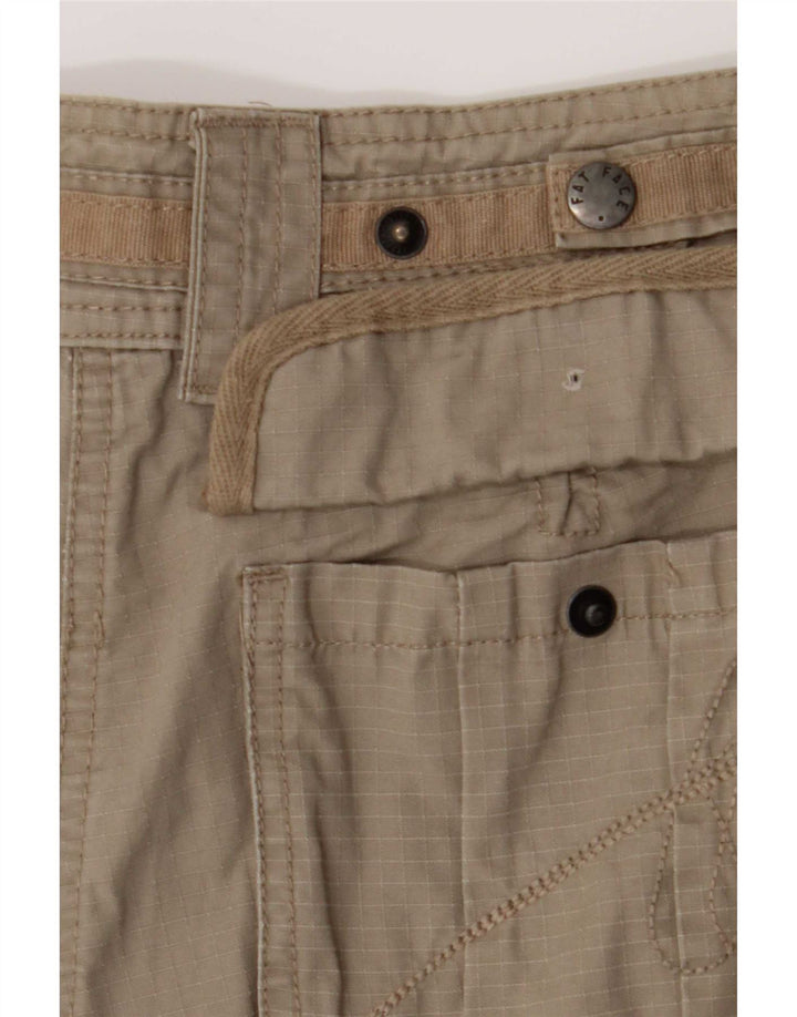 Fat Face Short cargo pour femme UK 12 Medium W30 Coton kaki