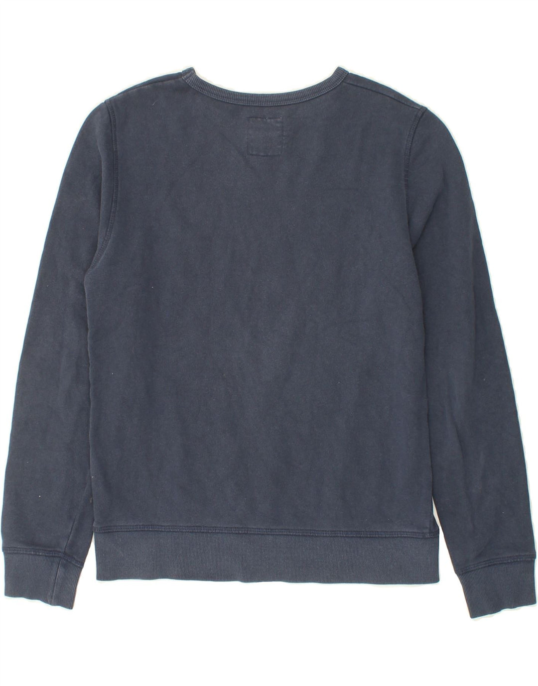 LEVI'S Boys Graphic Sweatshirt Jumper 13-14 Years Navy Blue Cotton Vintage Levi's and Second-Hand Levi's from Messina Hembry 