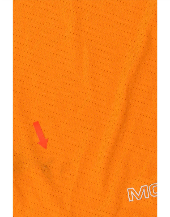 Monterrain T-Shirt Homme Haut Petit Orange Polyester