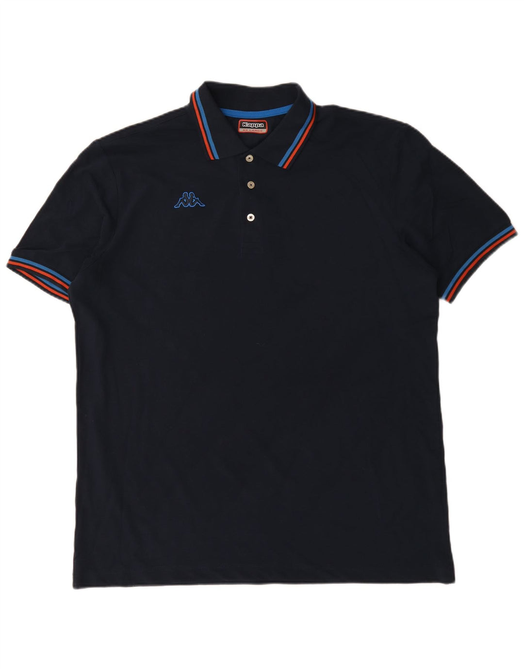 Kappa Polo Homme 2XL Noir Coton