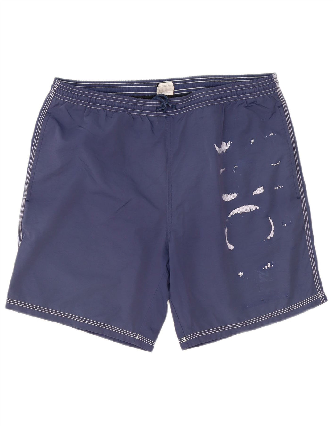 Hugo Boss Short de bain bleu marine moyen en polyester pour homme