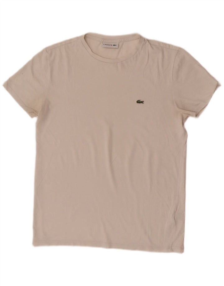 Lacoste T-Shirt Homme Haut Petit Coton Blanc