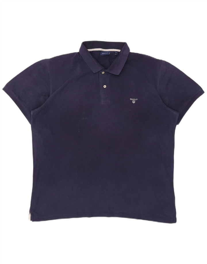 GANT Polo Homme 3XL Bleu Marine