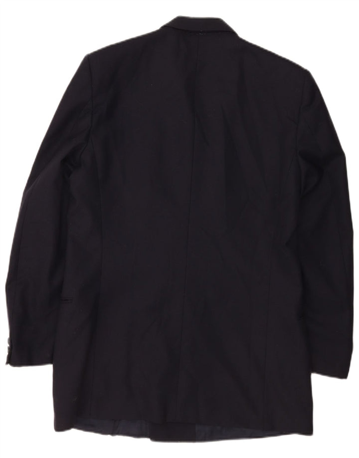 vintage Homme Double Breasted Blazer Veste IT 50 Grand Bleu Marine