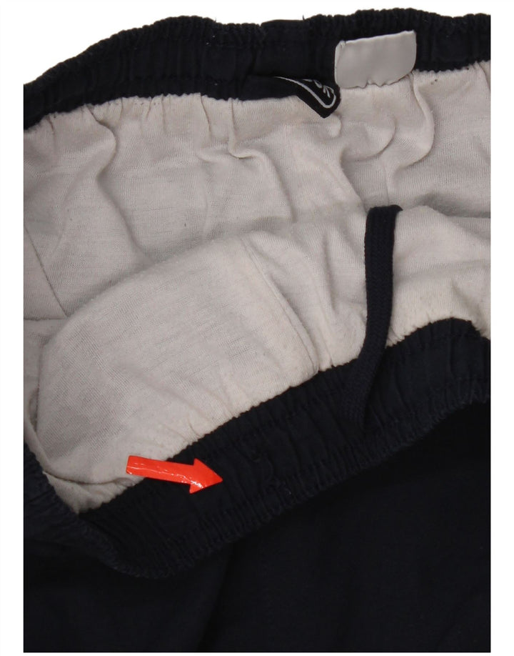 Reebok Pantalon de Survêtement Graphic Homme Bleu Marine Moyen Polyester