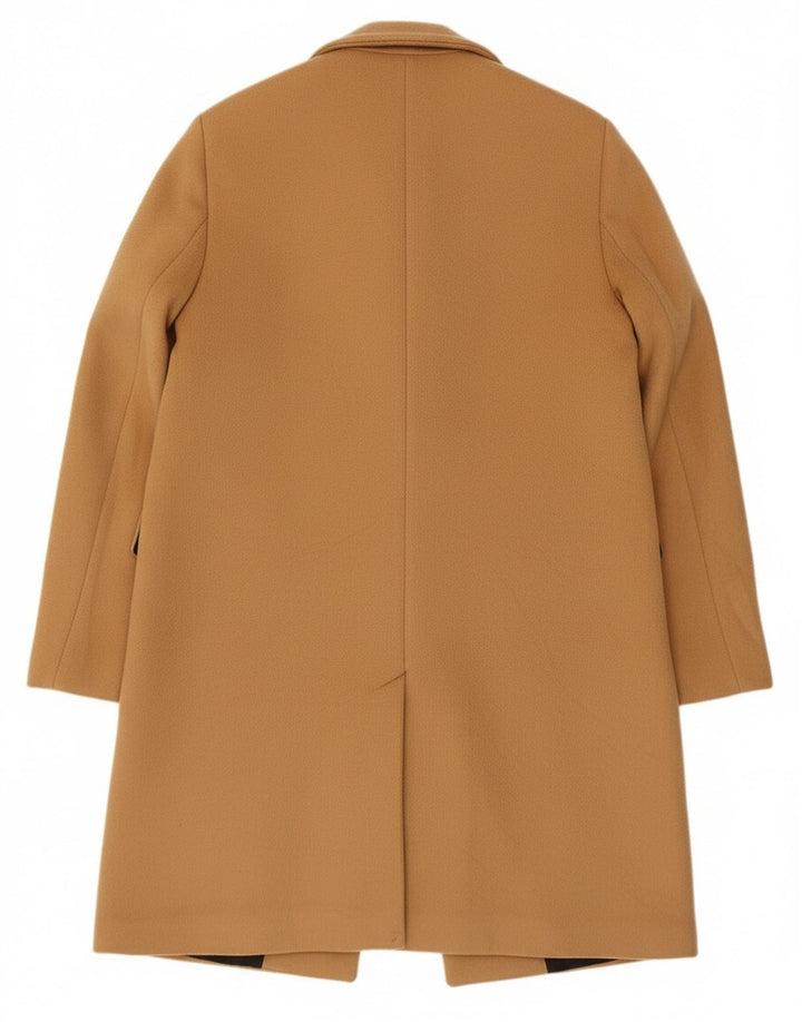 Zara Manteau Femme UK 14 Beige Moyen