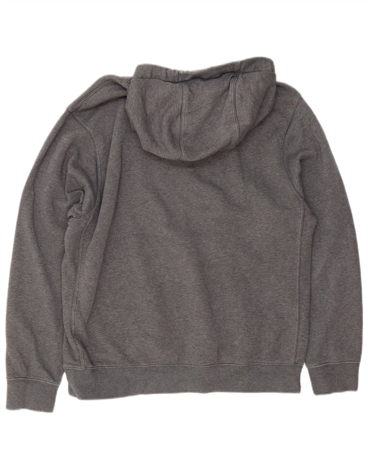 Nike Pull à capuche en coton moucheté gris moyen pour homme
