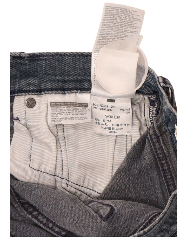 LEVI'S Jean Droit 514 Homme W30 L30 Bleu Coton