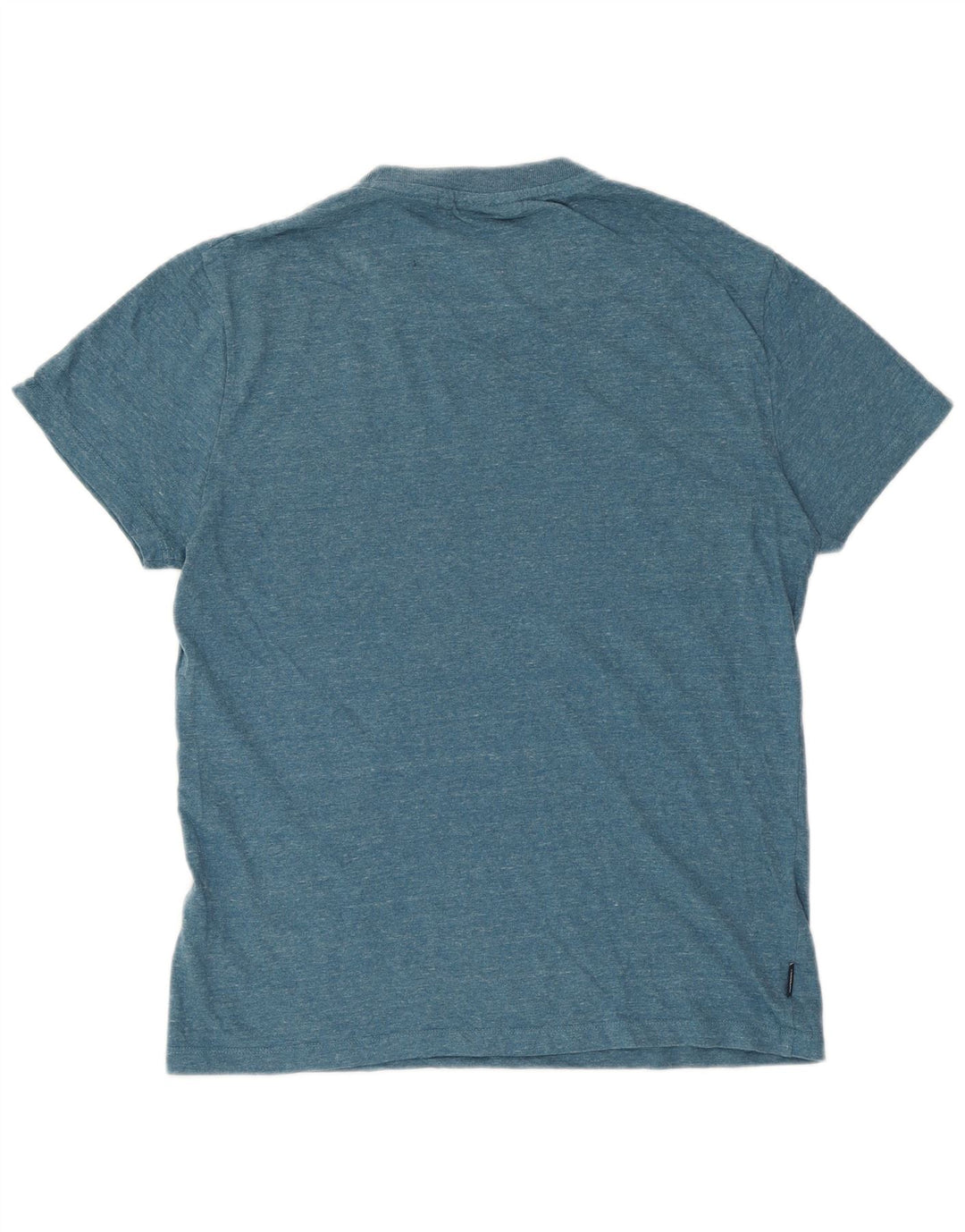 SUPERDRY T-Shirt Homme Top Small Bleu Moucheté Coton
