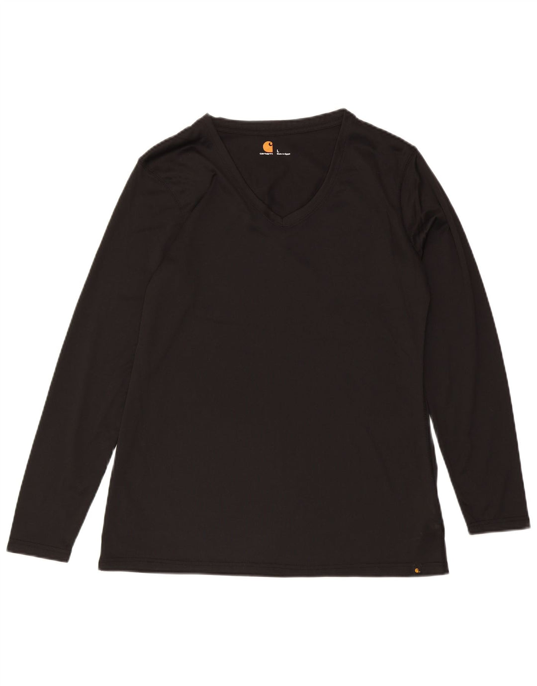 Carhartt Haut à manches longues pour femme UK 16 Large Noir Polyester
