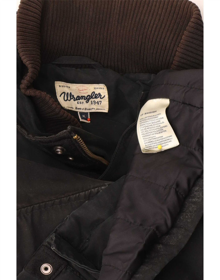 Wrangler Veste utilitaire pour homme UK 42 XL Noir Polyester