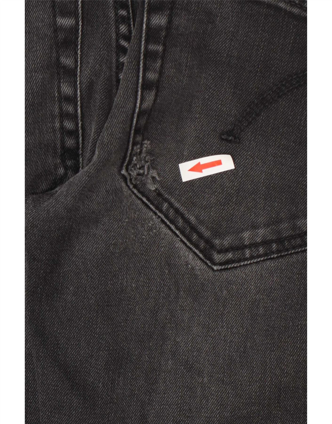 Dondup Jean slim effet vieilli pour femme W28 L31 en coton noir
