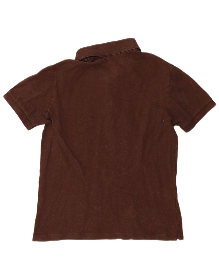Fred Perry Polo Homme Petit Marron Coton