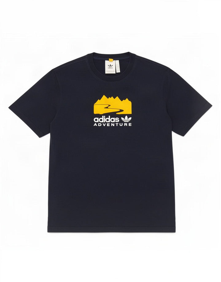 Adidas T-shirt graphique pour homme, petit, bleu marine