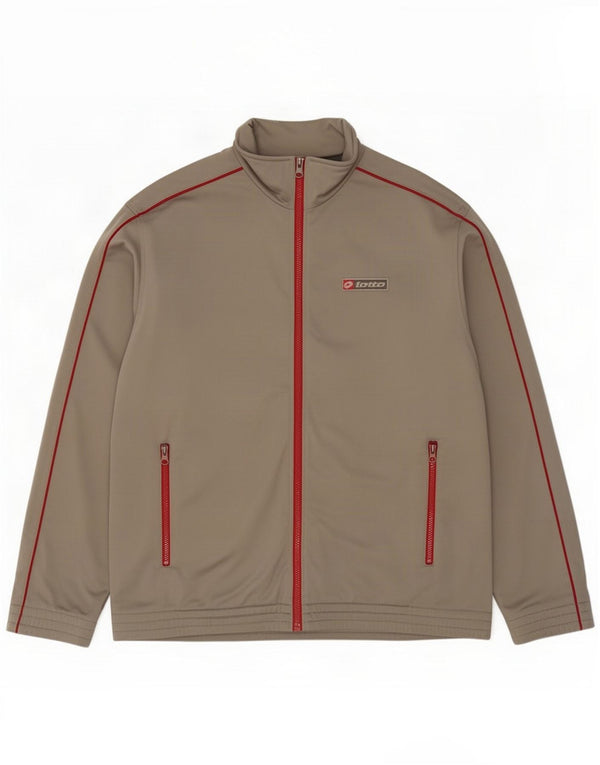 Lotto Veste de survêtement pour homme Large Gris