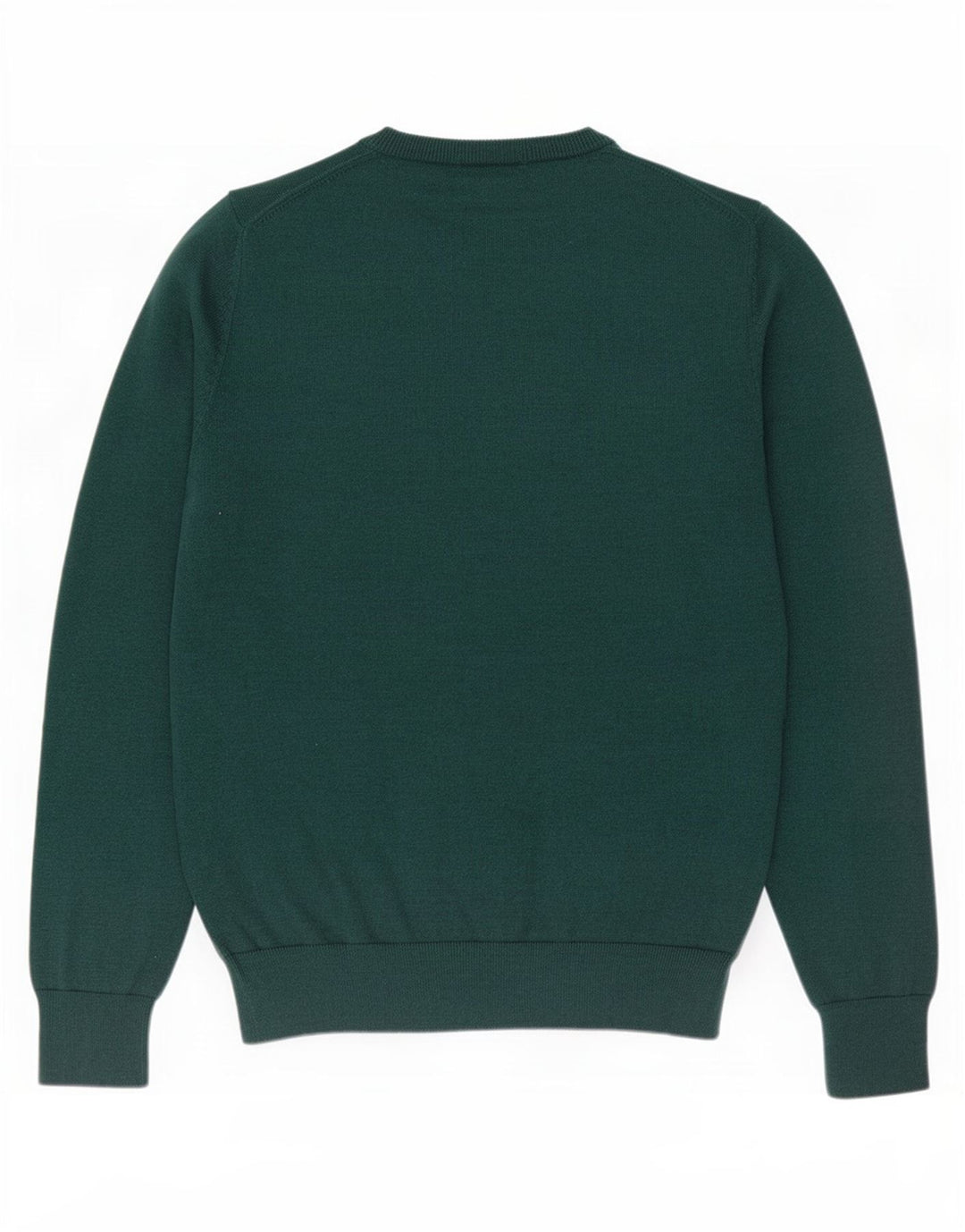 Marks & Spencer Pull Col V Homme Vert Moyen Coton