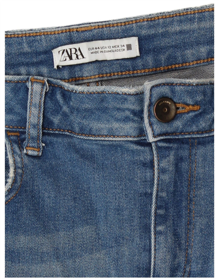 Zara Jean slim effet vieilli pour femme EU 44 XL W34 L27 Bleu