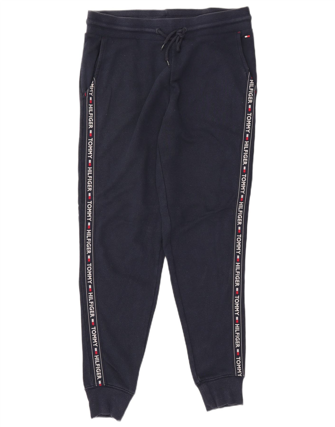 TOMMY HILFIGER Pantalon de Survêtement Graphique Joggers Homme Bleu Marine Moyen