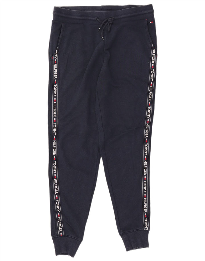 TOMMY HILFIGER Pantalon de Survêtement Graphique Joggers Homme Bleu Marine Moyen