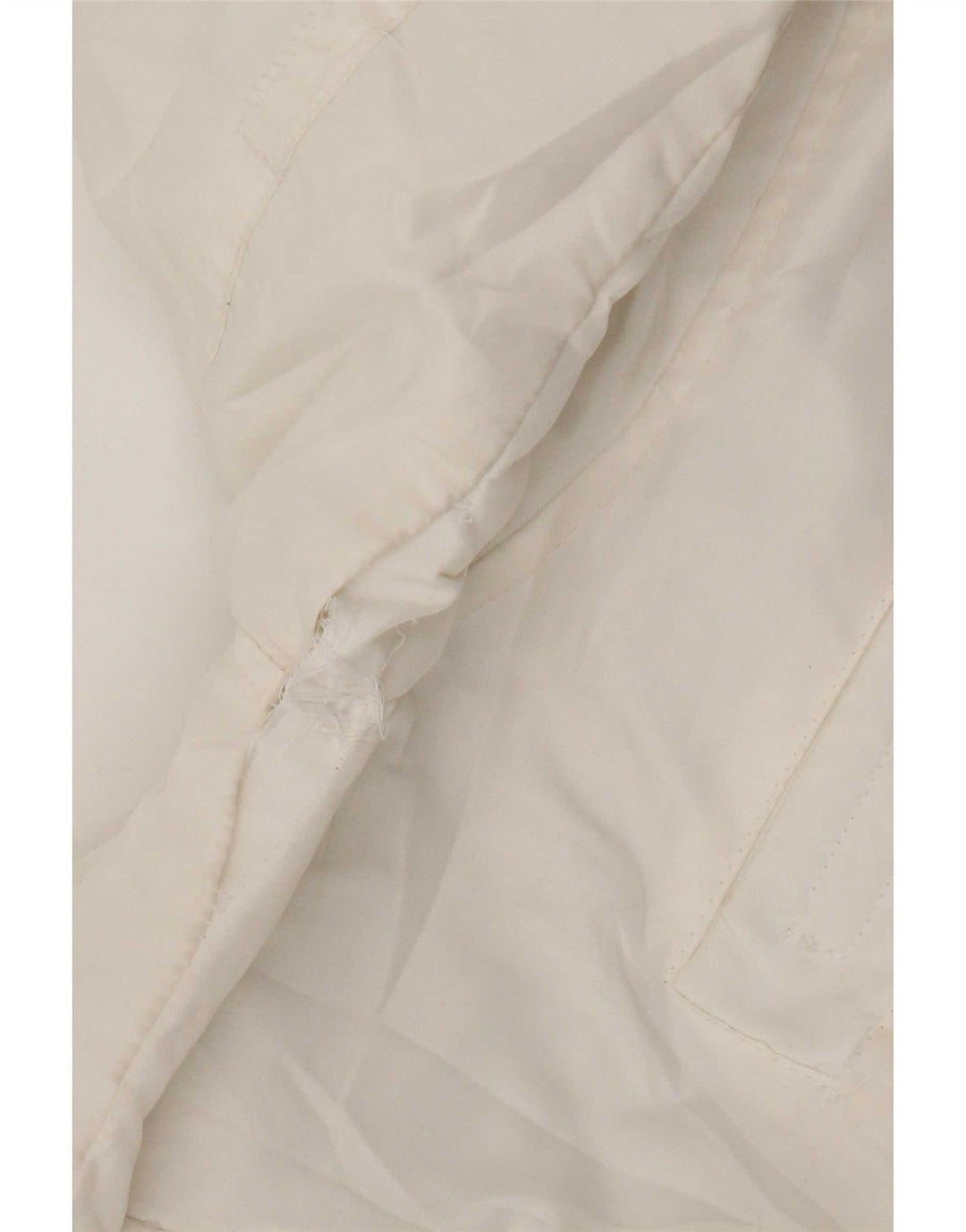 Jack & Jones Veste Bomber À Capuche Homme UK 38 Medium Blanc Polyester