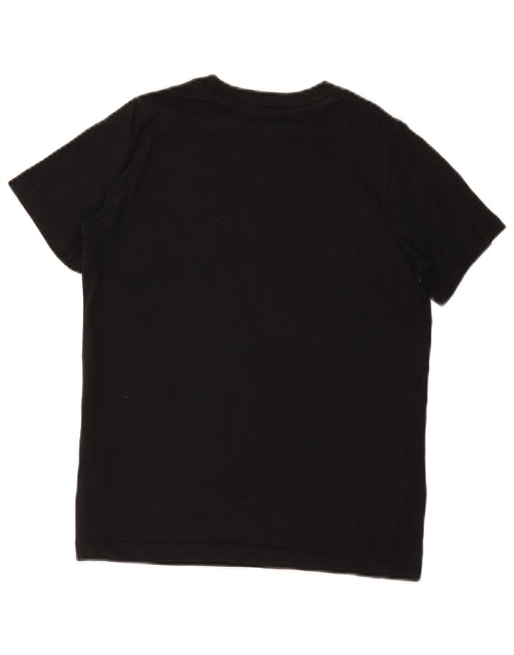 Nike Garçon Graphic T-Shirt Top 10-11 ans Coton Noir Moyen