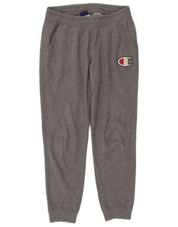 Champion Pantalon de Survêtement Garçon 13-14 ans Gris Moyen Coton