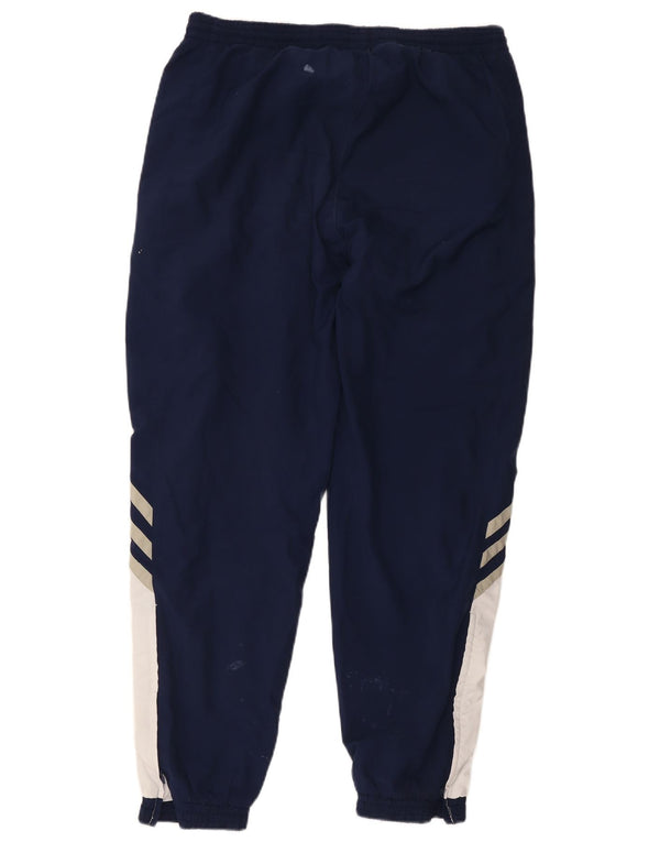 Adidas Pantalon de survêtement pour homme UK 42/44 Large Bleu marine Colourblock
