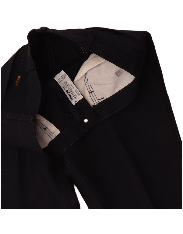 Wrangler Pantalon décontracté droit pour homme W33 L29 Bleu marine Polyester