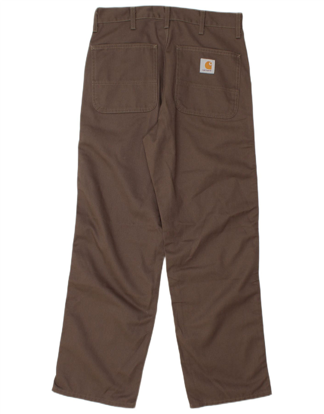 CARHARTT Pantalon Chino Droit Homme W30 L32 Marron Polyester