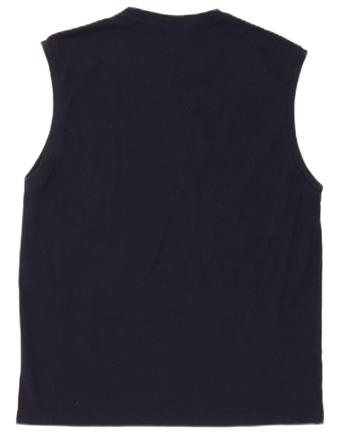 Gian Marco Venturi Débardeur Graphique Homme Grand Bleu Marine Coton