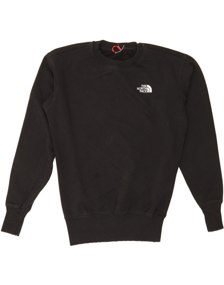 THE NORTH FACE Mens Sweatshirt Jumper Medium Black Cotton Vintage The North Face and Second-Hand The North Face from Messina Hembry 